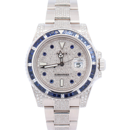 Rolex Submariner 40mm Black Dot Dial Watch Ref# 116610LN