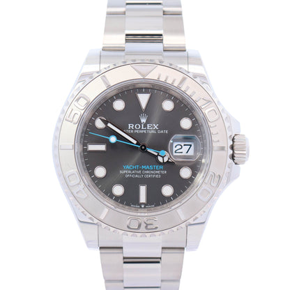 Rolex Yacht-Master 40mm Rhodium Dial Watch Ref# 126622 - Happy Jewelers Fine Jewelry Lifetime Warranty