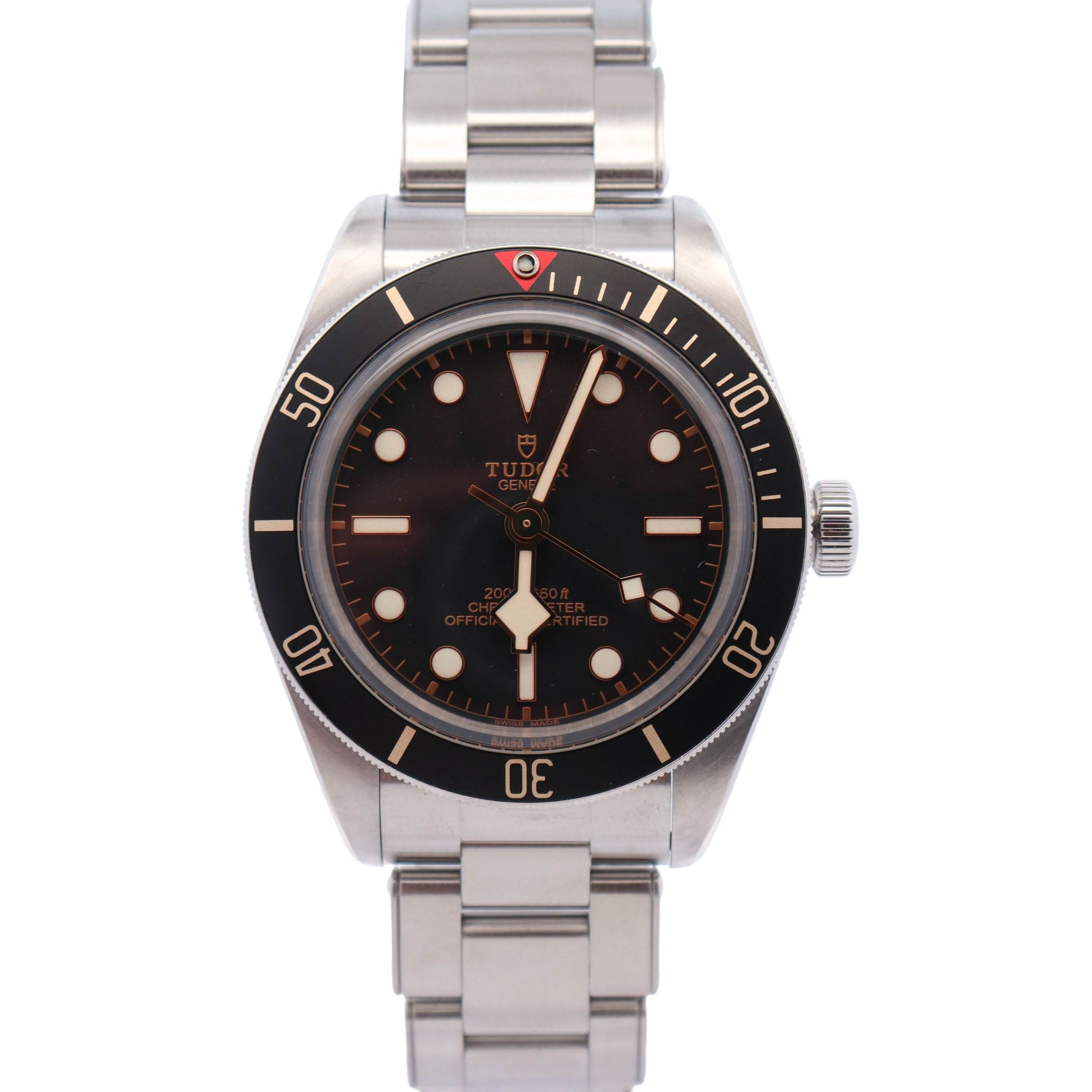 Tudor Black Bay 39mm Black Dial Watch Ref# 79030N