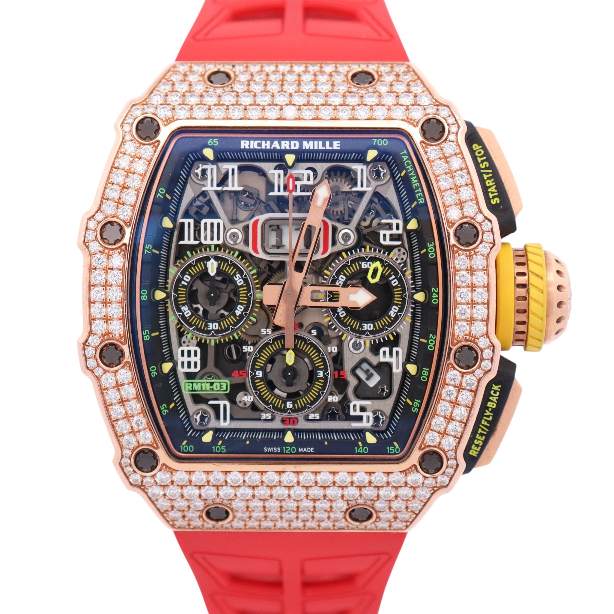 Richard Mille RM11-03 42mm Openwork Dial Watch Ref# RM11-03