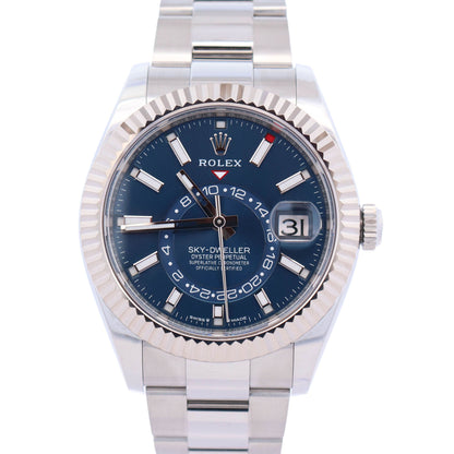 Rolex Sky-Dweller 42mm Blue Dial Watch Ref: 336934