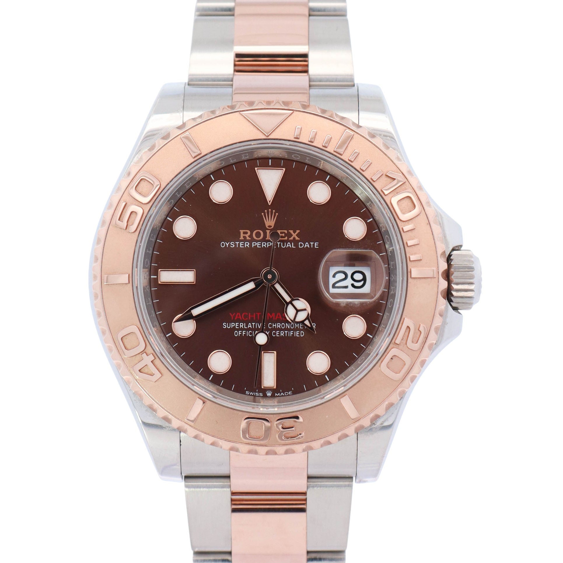 Rolex Yacht-Master 40mm Chocolate Dial Watch Ref# 126621 - Happy Jewelers Fine Jewelry Lifetime Warranty