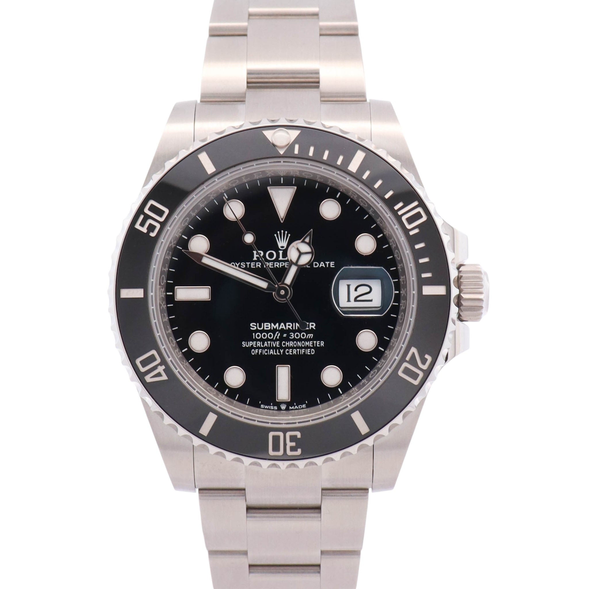 Rolex Submariner 41mm Black Dial Watch Ref# 126610LN