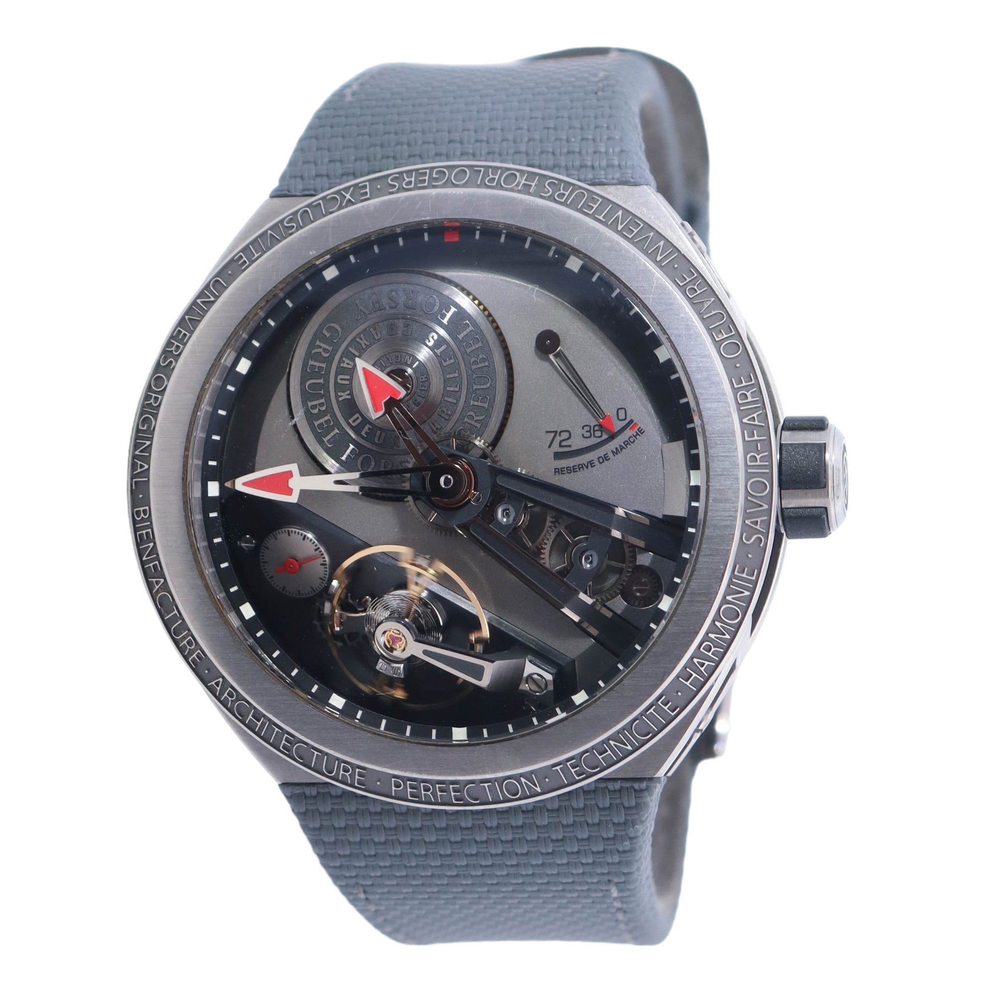 Greubel Forsey Balancier S Titanium 44.5mm Grey Dot Dial Watch Reference# 05082 - Happy Jewelers Fine Jewelry Lifetime Warranty