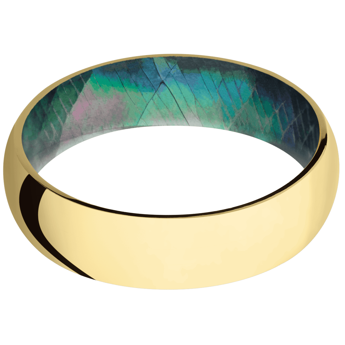 14K Yellow Gold + Polish Finish + Black Mother of Pearl - Happy Jewelers Fine Jewelry Lifetime Warranty