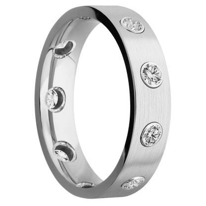 Platinum + Satin Finish - Happy Jewelers Fine Jewelry Lifetime Warranty