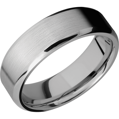 Titanium + Satin , Polish Finish - Happy Jewelers Fine Jewelry Lifetime Warranty