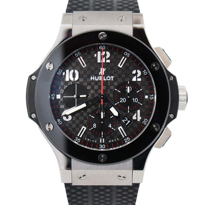 Hublot Big Bang 41mm Chronograph Dial Watch Ref# 341.SB.131.RX - Happy Jewelers Fine Jewelry Lifetime Warranty