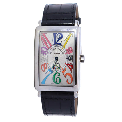 Franck Muller Conquistador 30mm White Dial Ref# 1000 SC COL DRM - Happy Jewelers Fine Jewelry Lifetime Warranty