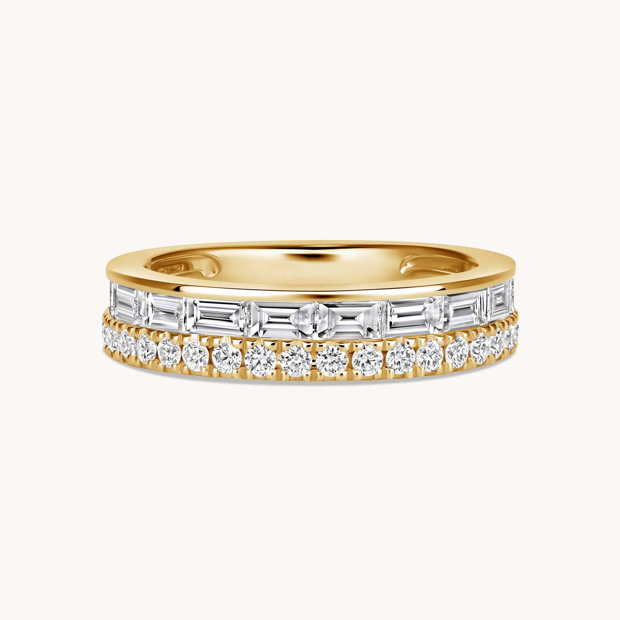 Multi-Row Diamond Band - Happy Jewelers Fine Jewelry Lifetime Warranty