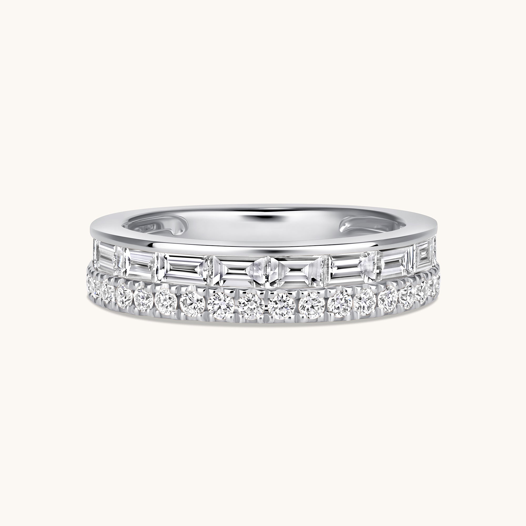 Multi-Row Diamond Band - Happy Jewelers Fine Jewelry Lifetime Warranty