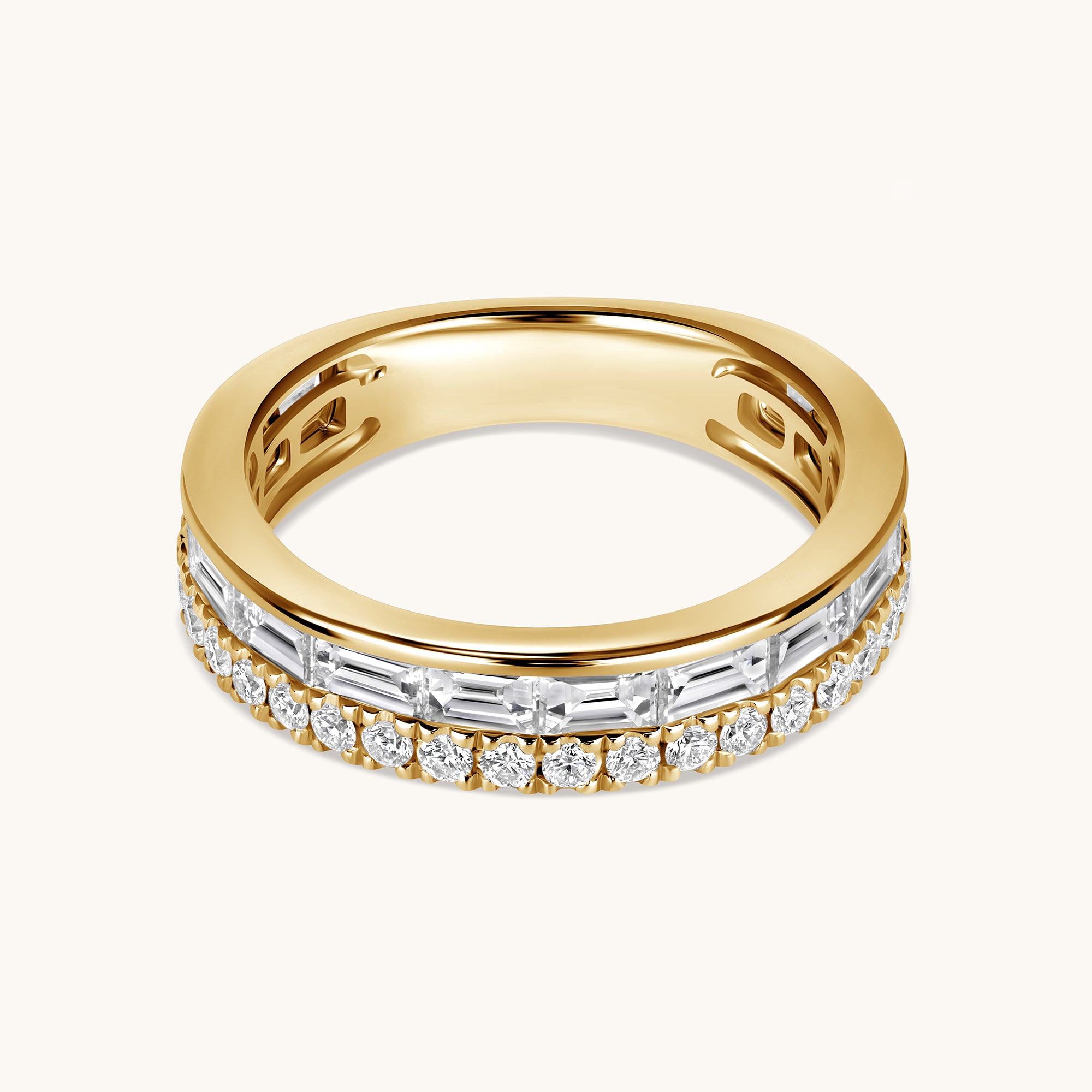 Multi-Row Diamond Band - Happy Jewelers Fine Jewelry Lifetime Warranty