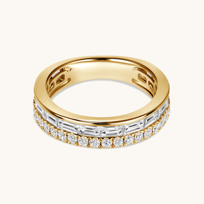 Multi-Row Diamond Band - Happy Jewelers Fine Jewelry Lifetime Warranty