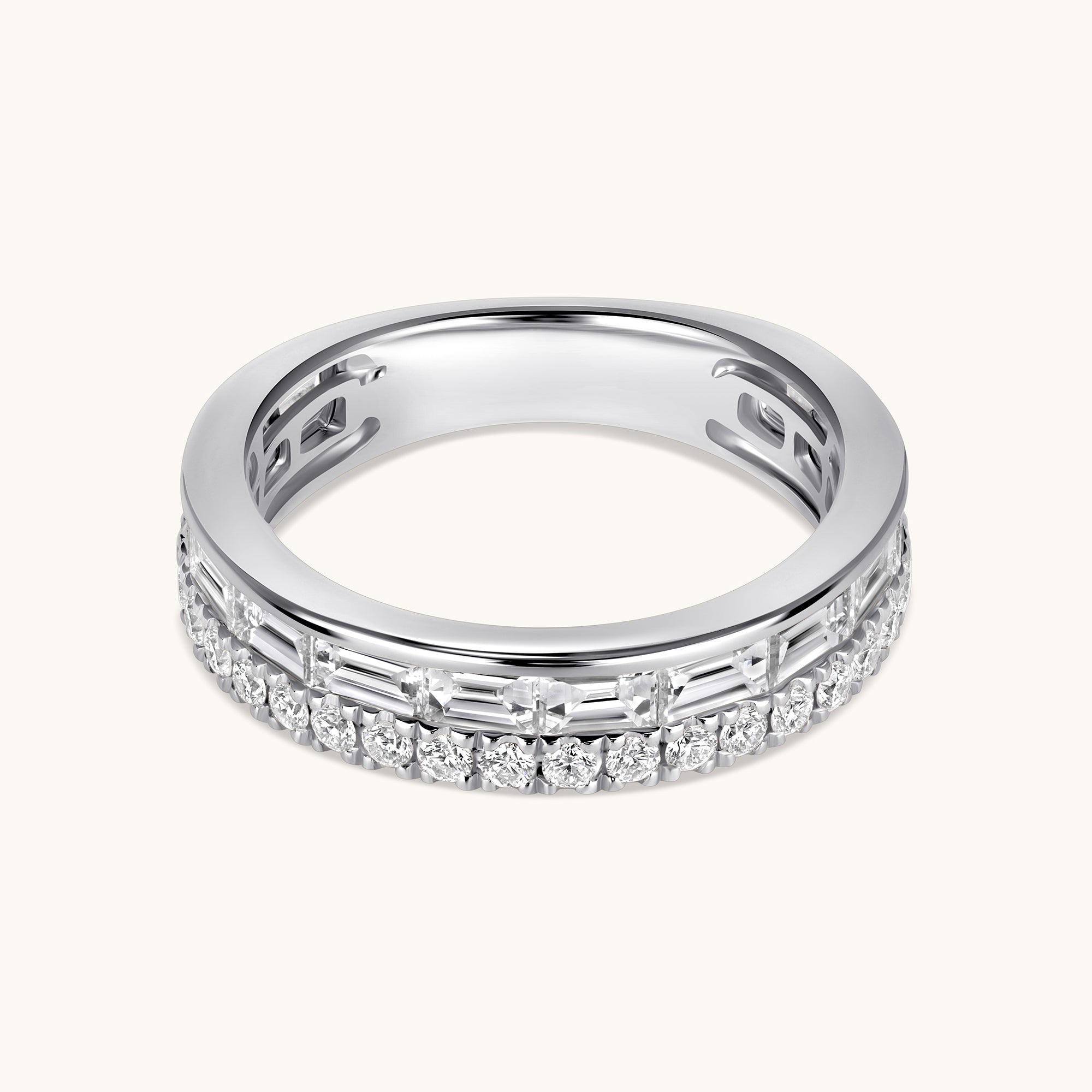 Multi-Row Diamond Band - Happy Jewelers Fine Jewelry Lifetime Warranty