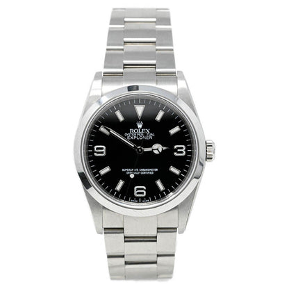 Rolex Explorer 36mm Black Dial Watch Ref# 114270 - Happy Jewelers Fine Jewelry Lifetime Warranty