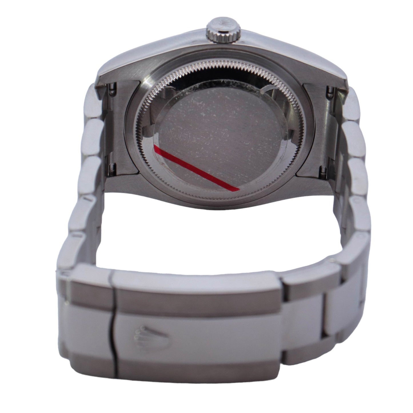 Rolex Datejust Stainless Steel 36mm Black Stick Dial Watch Reference#: 116200 - Happy Jewelers Fine Jewelry Lifetime Warranty