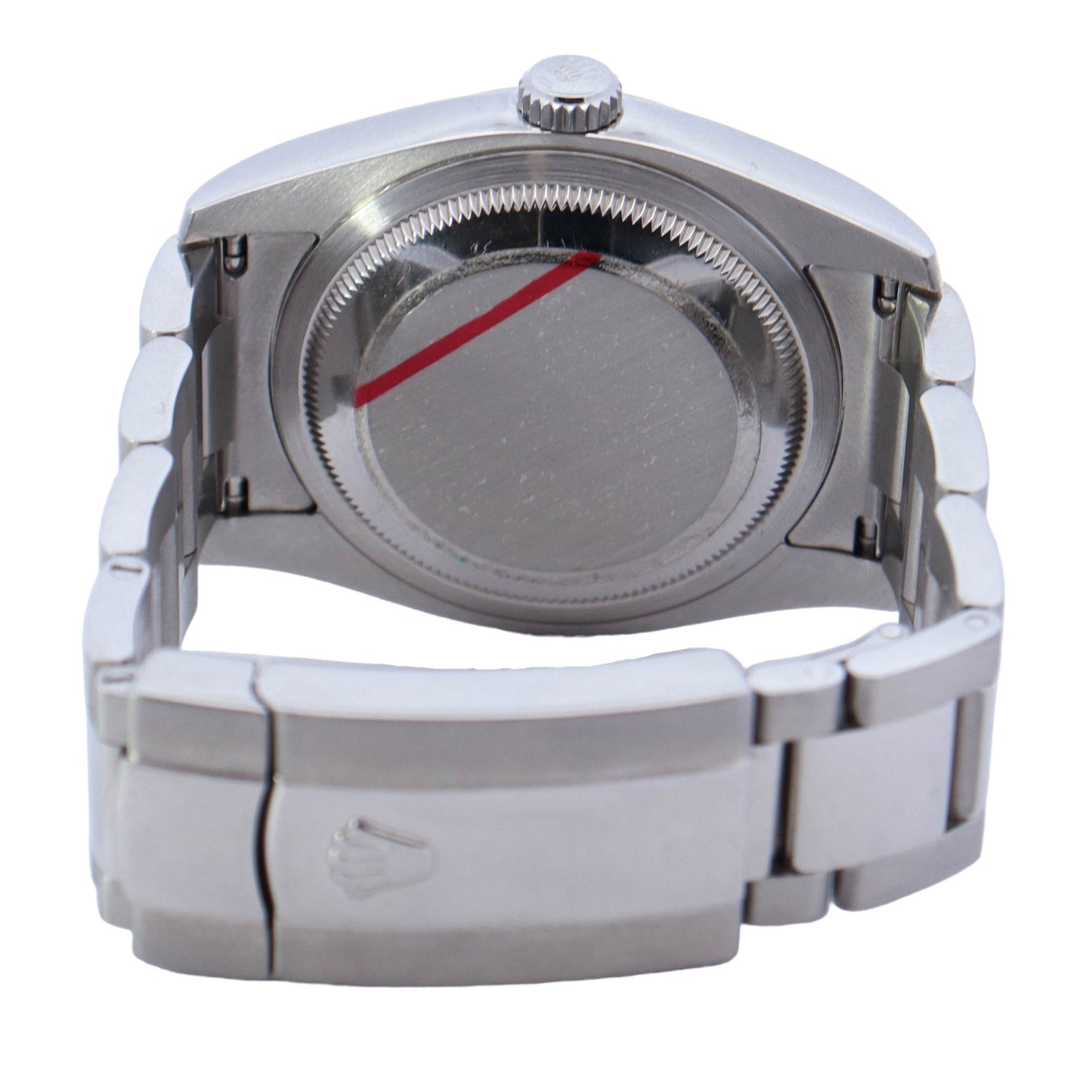 Rolex Datejust Stainless Steel Black Roman Dial Watch Reference# 116234 - Happy Jewelers Fine Jewelry Lifetime Warranty