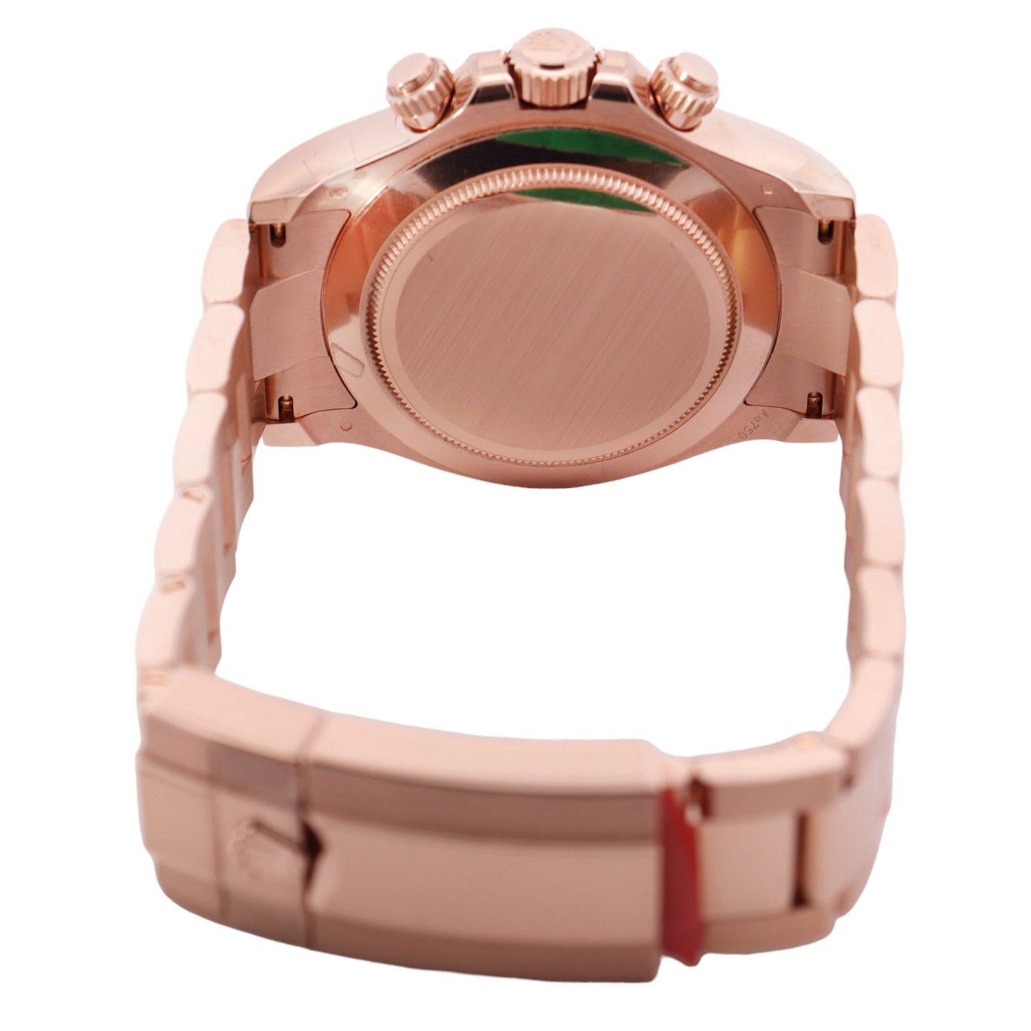 Rolex Daytona Rose Gold 40mm Black Diamond Dial Watch Reference# 116505 - Happy Jewelers Fine Jewelry Lifetime Warranty