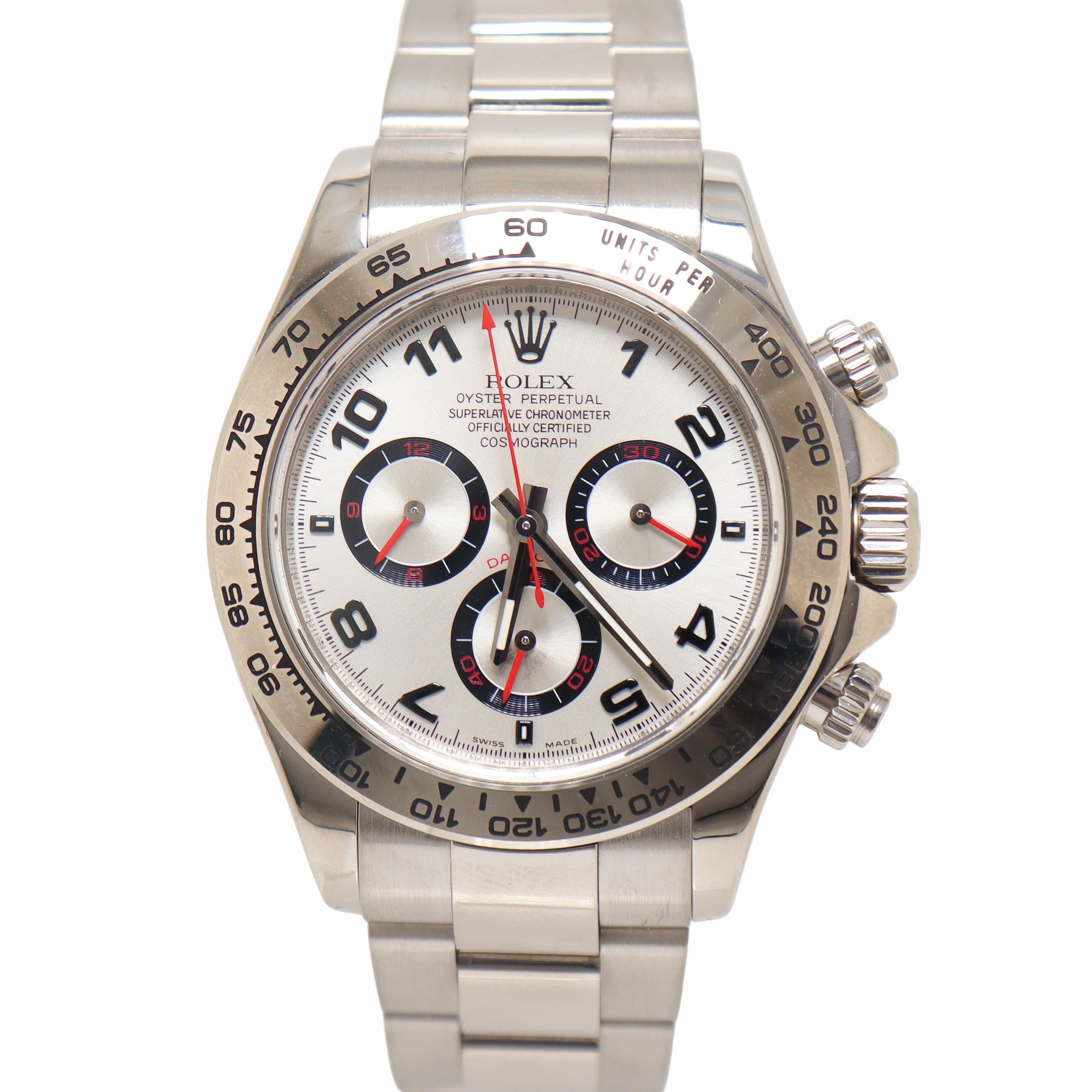 Rolex Daytona 40mm Silver Dial Ref# 116509 - Happy Jewelers Fine Jewelry Lifetime Warranty