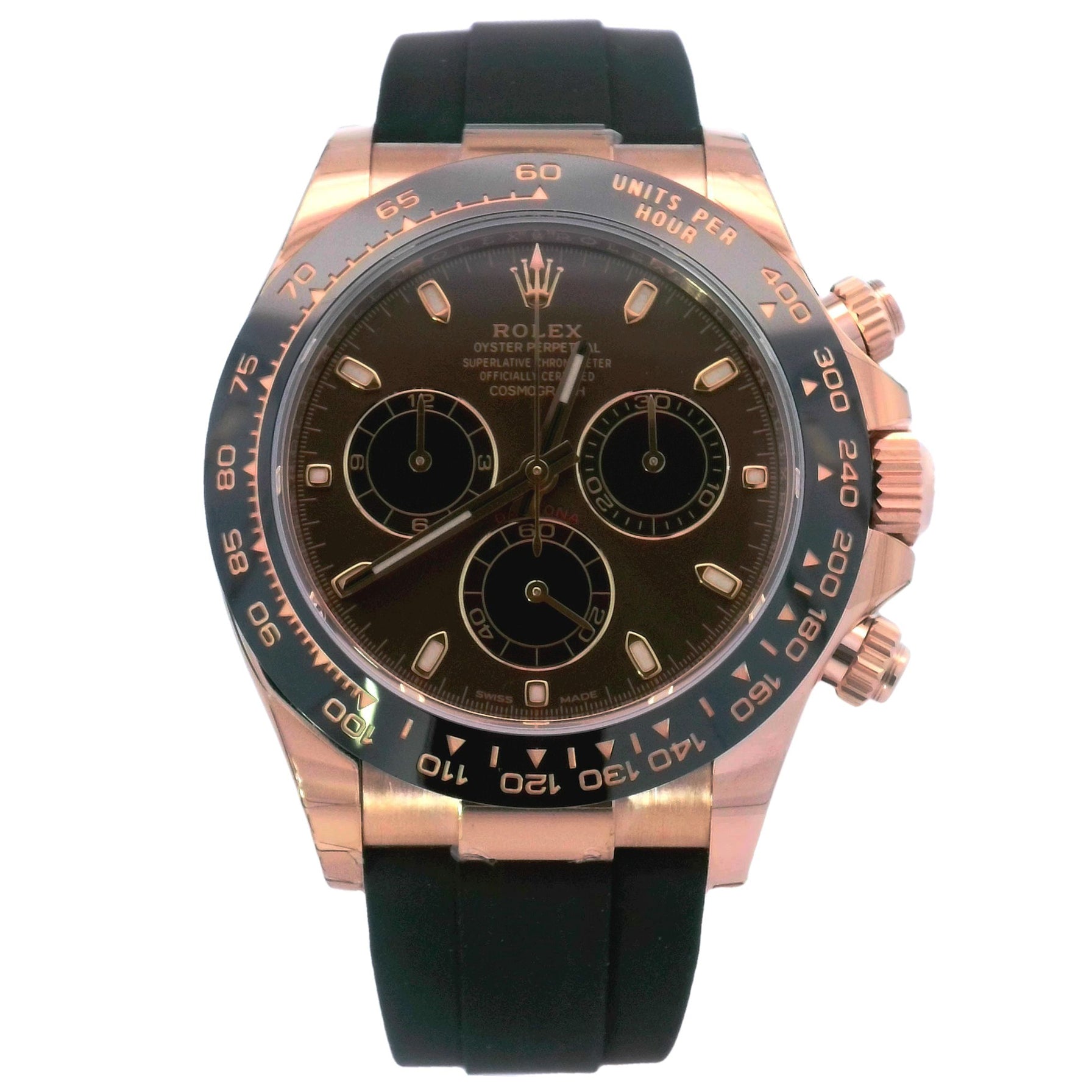 Rolex Daytona 40mm Chocolate Dial Watch Ref# 116515LN - Happy Jewelers Fine Jewelry Lifetime Warranty
