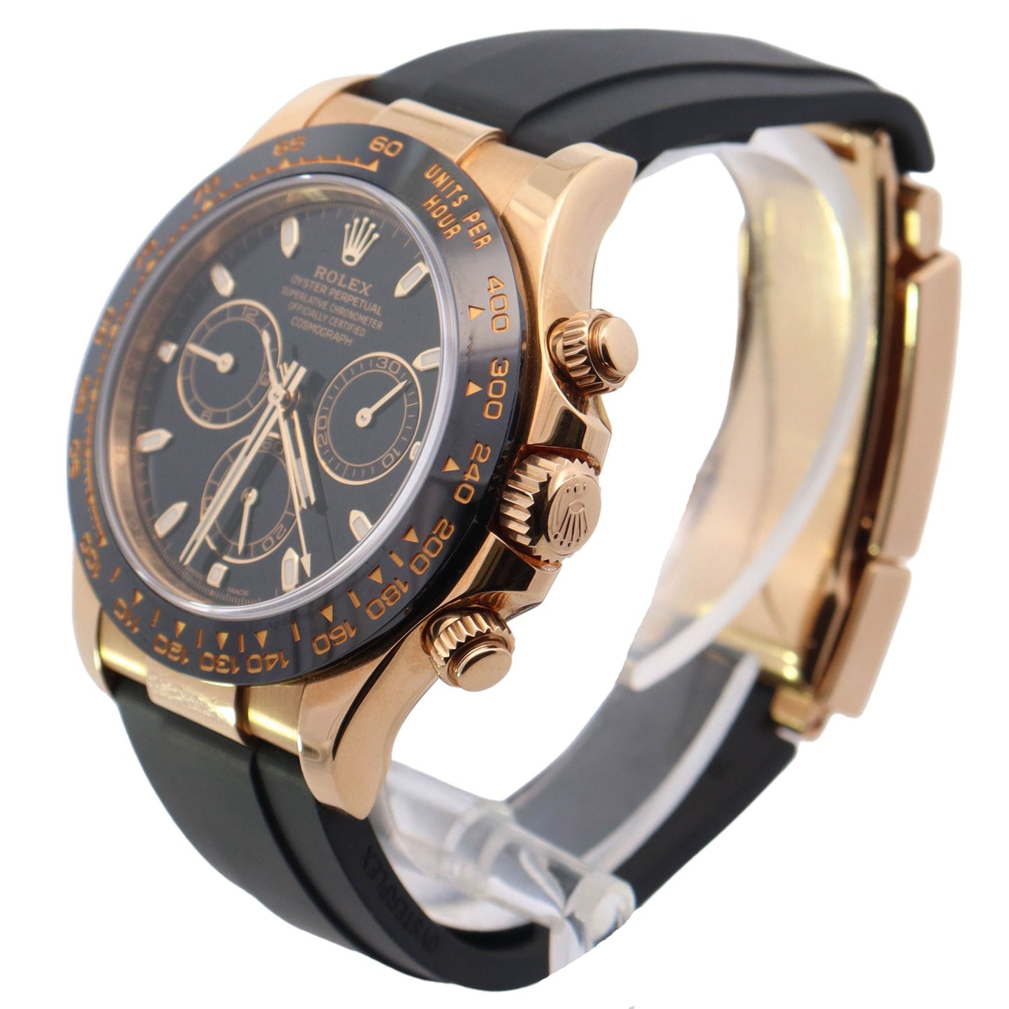 Rolex Daytona Yellow Gold 40mm Black Chronograph Dial Watch Reference# 116518 - Happy Jewelers Fine Jewelry Lifetime Warranty