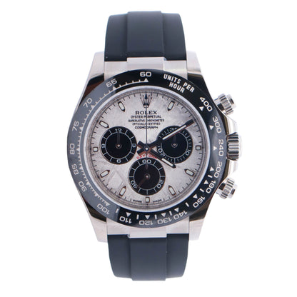 Rolex Daytona 40mm Meteorite Dial Watch Ref# 116519LN - Happy Jewelers Fine Jewelry Lifetime Warranty