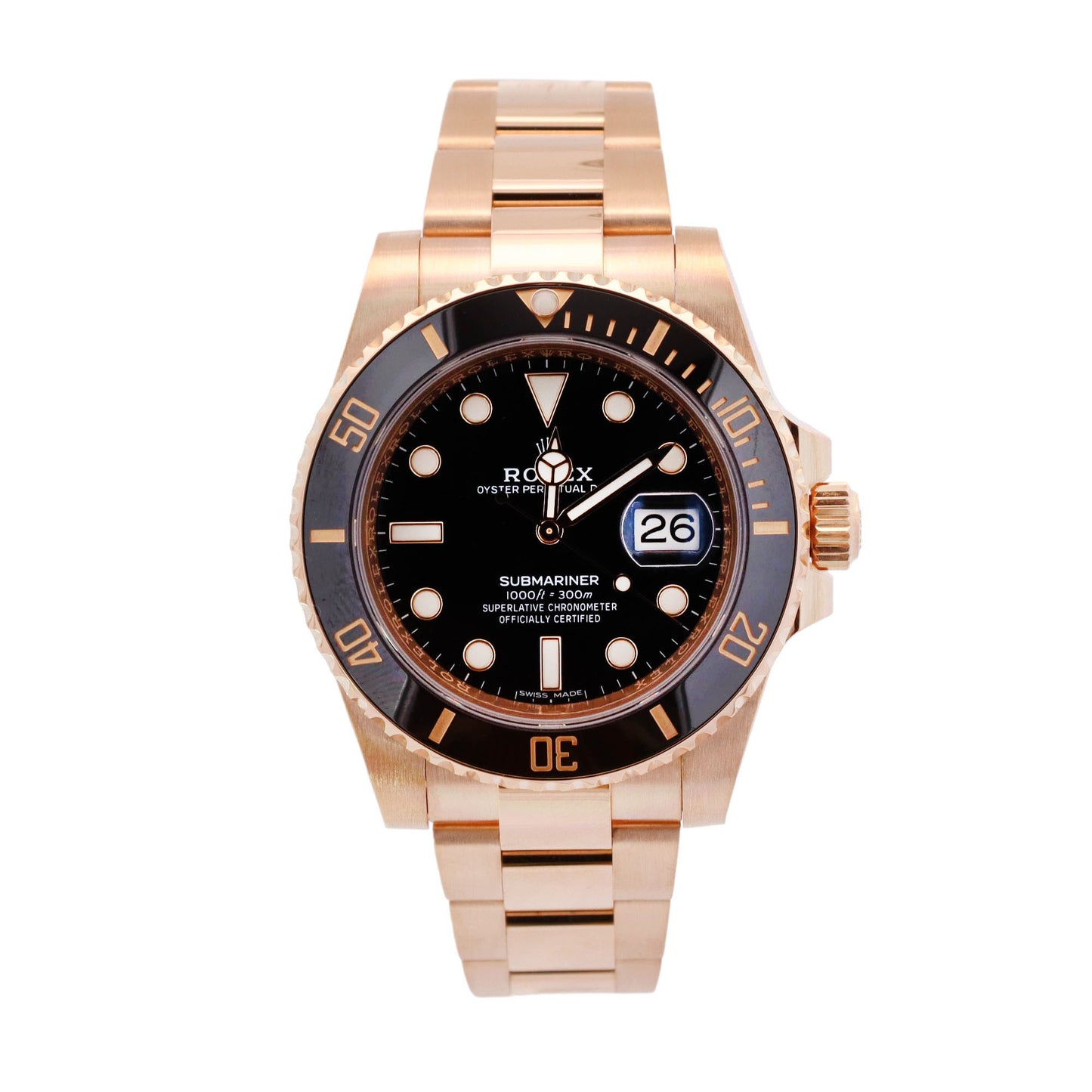 Rolex Submariner 40mm Black Dial Ref# 116618LN