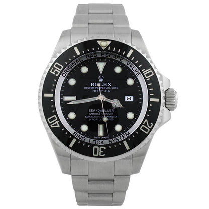 Rolex Sea Dweller Stainless Steel 44mm Black Dot Dial Watch Reference#: 116660 - Happy Jewelers Fine Jewelry Lifetime Warranty