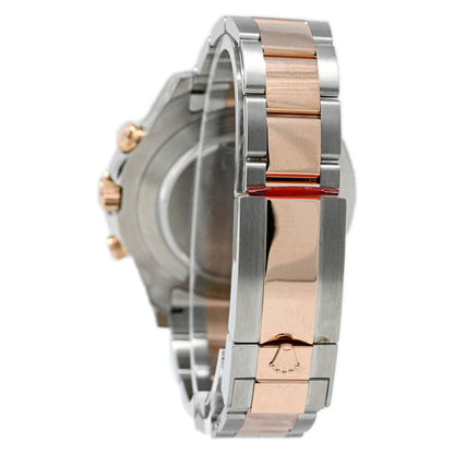 Rolex Yacht Master II Two Tone Rose Gold & Steel 44mm White Dial Watch Reference#: 116681 - Happy Jewelers Fine Jewelry Lifetime Warranty