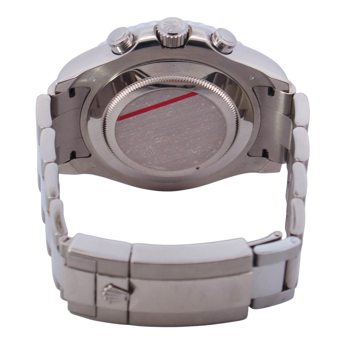 Rolex Yacht-Master II White Gold 44mm White Dot Dial Watch Reference# 116689 - Happy Jewelers Fine Jewelry Lifetime Warranty