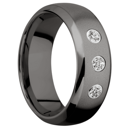 Tantalum Noir + Bead , Polish Finish - Happy Jewelers Fine Jewelry Lifetime Warranty