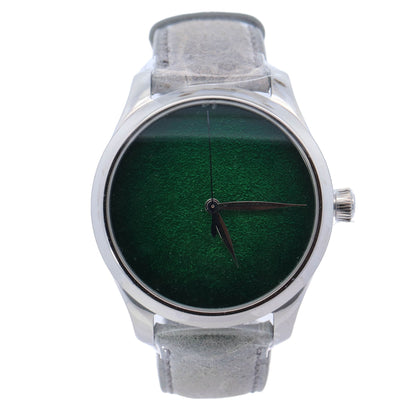 H. Moser & Cie Endeaver 40mm Green Dial Watch Ref# 1200-1233 - Happy Jewelers Fine Jewelry Lifetime Warranty
