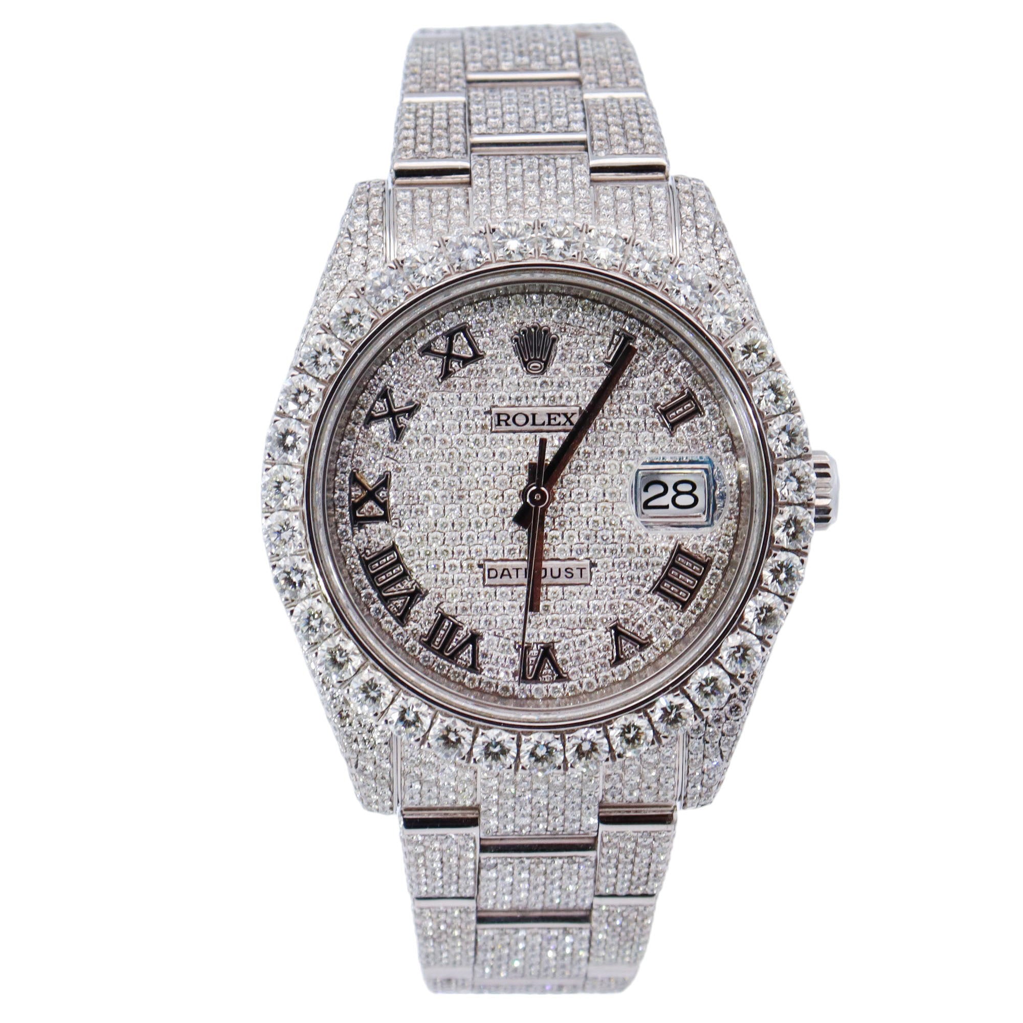 Rolex Datejust 41mm Custom Pave Dial Ref# 126300 - Happy Jewelers Fine Jewelry Lifetime Warranty