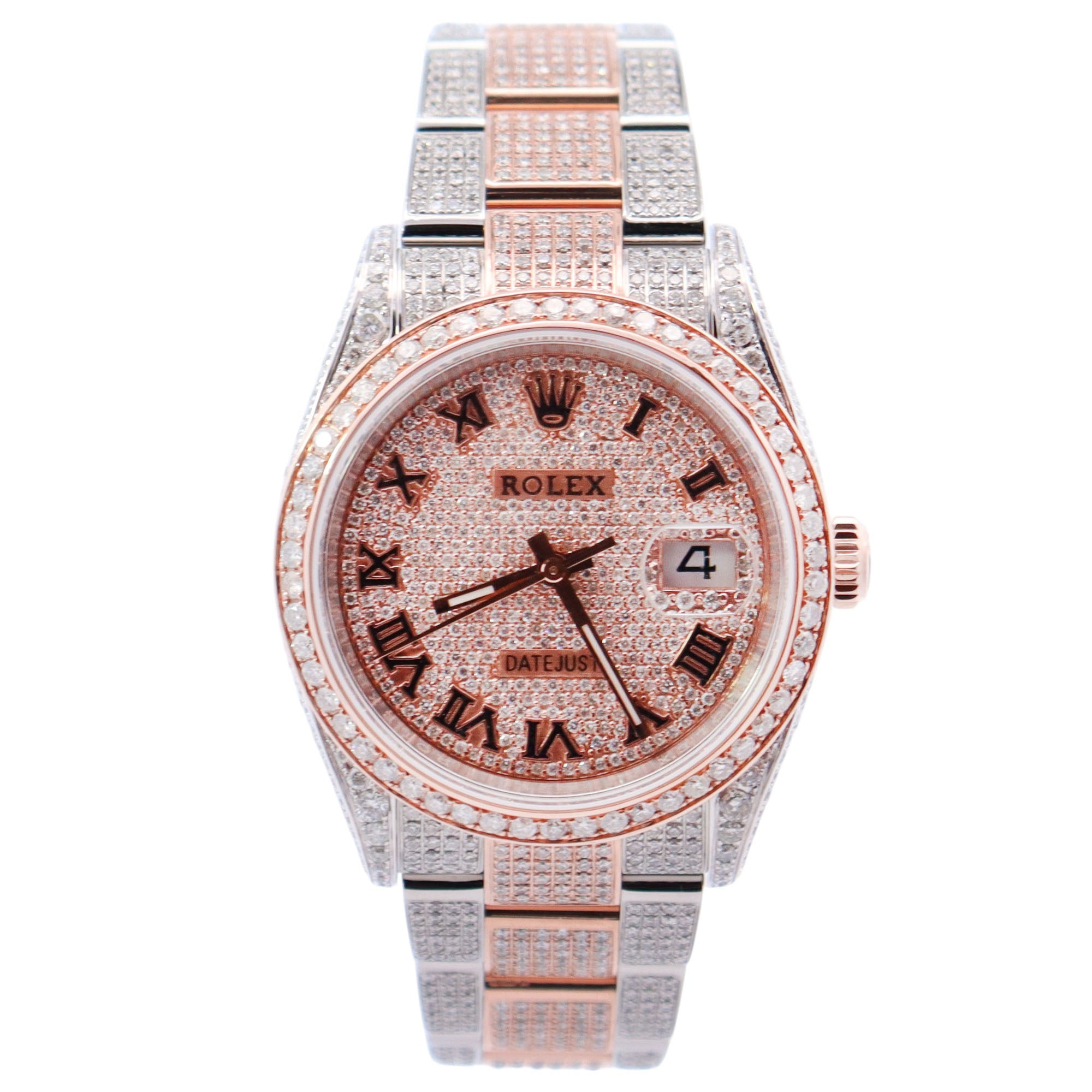 Rolex Datejust 36mm Pave Dial Watch Ref# 126231 - Happy Jewelers Fine Jewelry Lifetime Warranty