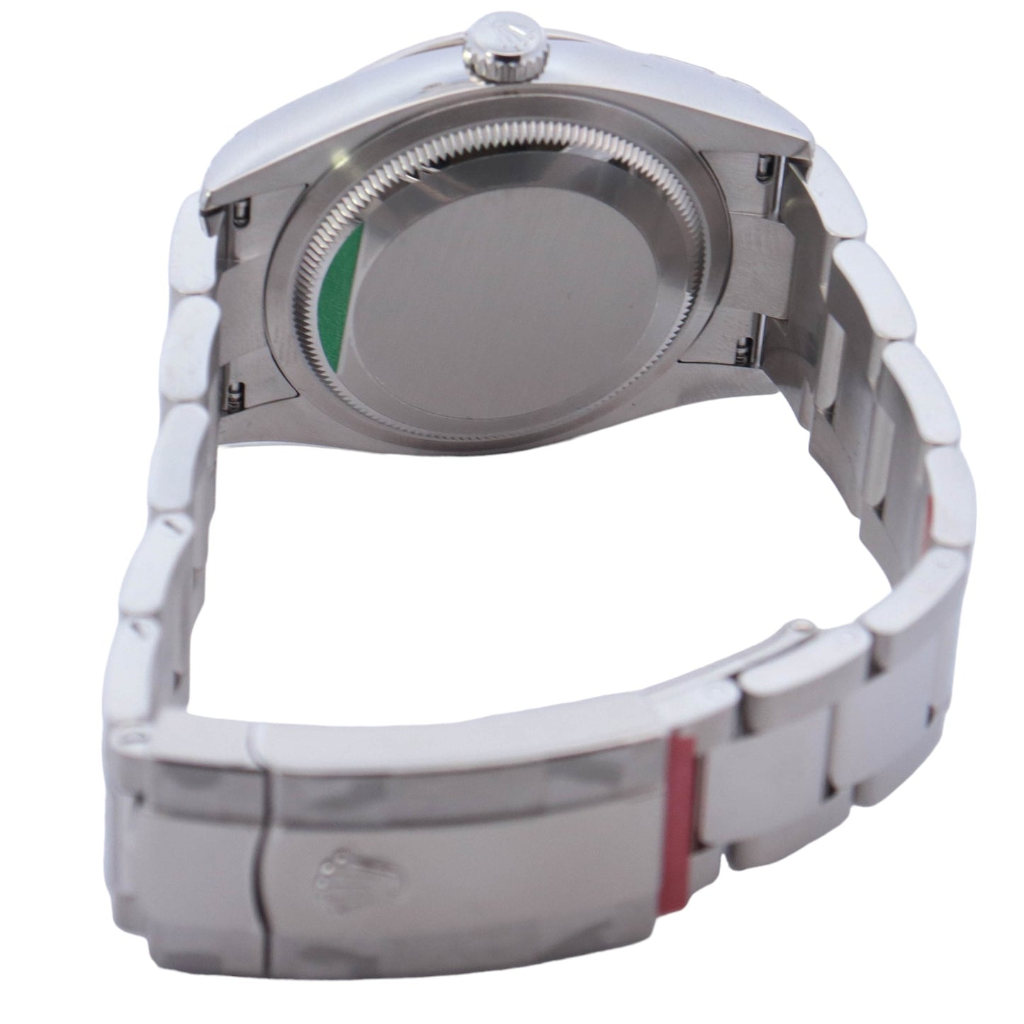 Rolex Datejust Stainless Steel 36mm Mint Green Stick Dial Watch Reference# 126234 - Happy Jewelers Fine Jewelry Lifetime Warranty