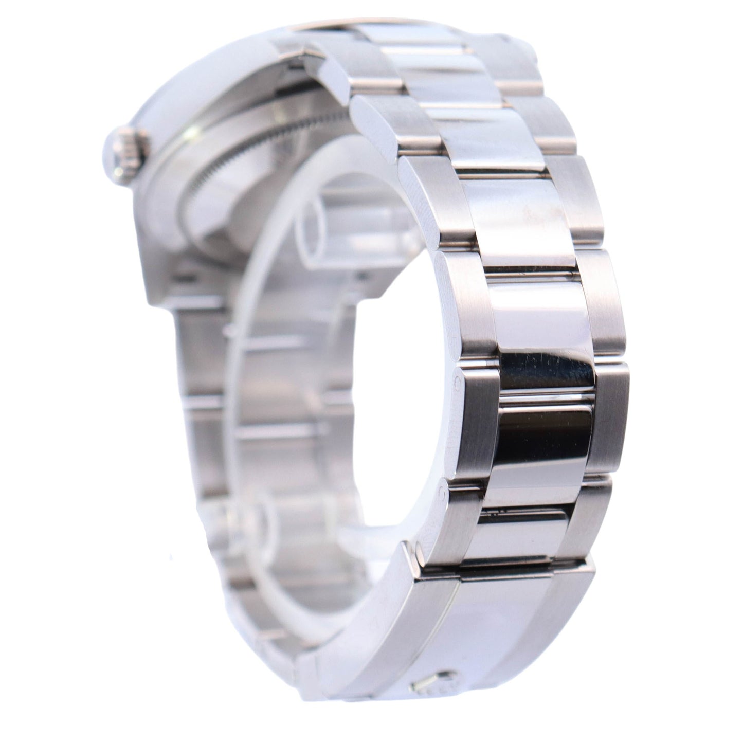 Rolex Datejust 41mm Stainless Steel Custom Red Roman Dial Watch Reference# 126300 - Happy Jewelers Fine Jewelry Lifetime Warranty