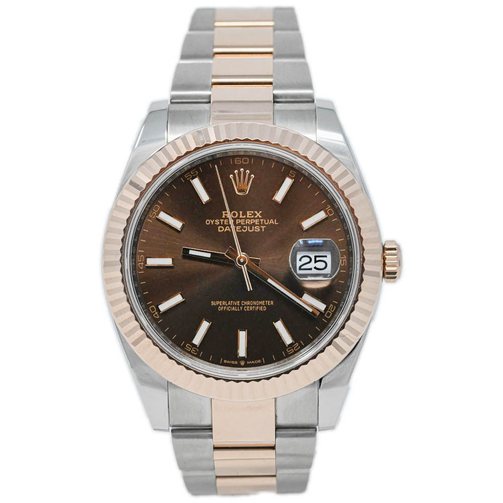 Rolex Datejust 36mm Chocolate Dial Watch Ref# 126231 - Happy Jewelers Fine Jewelry Lifetime Warranty
