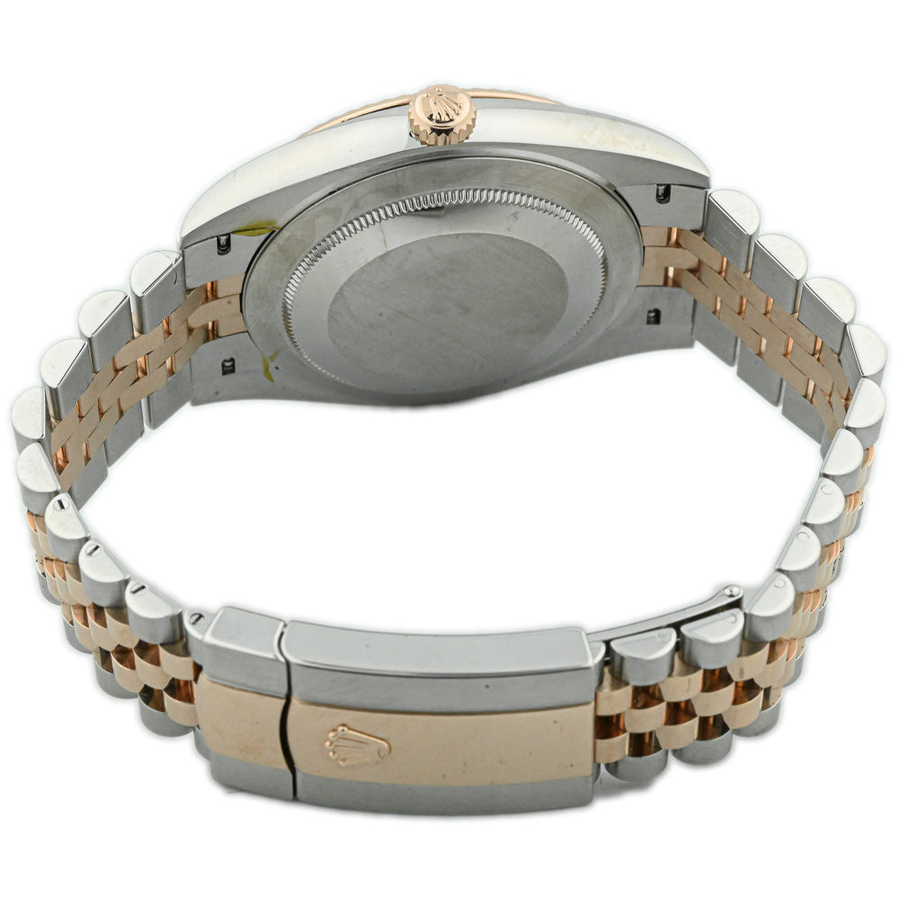 Rolex Datejust Two-Tone Stainless Steel & Yellow Gold 36mm Wimbledon Roman Dial Watch Reference #: 126233 - Happy Jewelers Fine Jewelry Lifetime Warranty