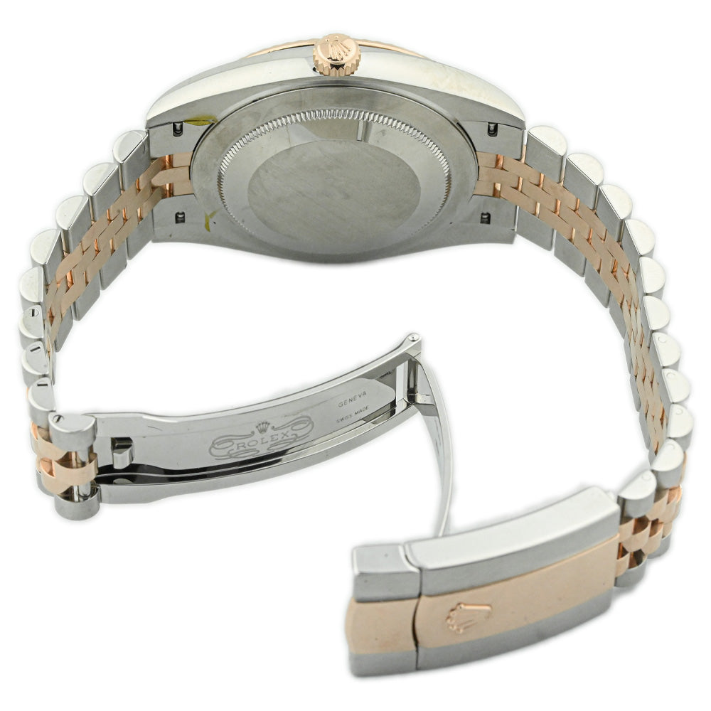 Rolex Datejust Two-Tone Stainless Steel & Yellow Gold 36mm Wimbledon Roman Dial Watch Reference #: 126233 - Happy Jewelers Fine Jewelry Lifetime Warranty