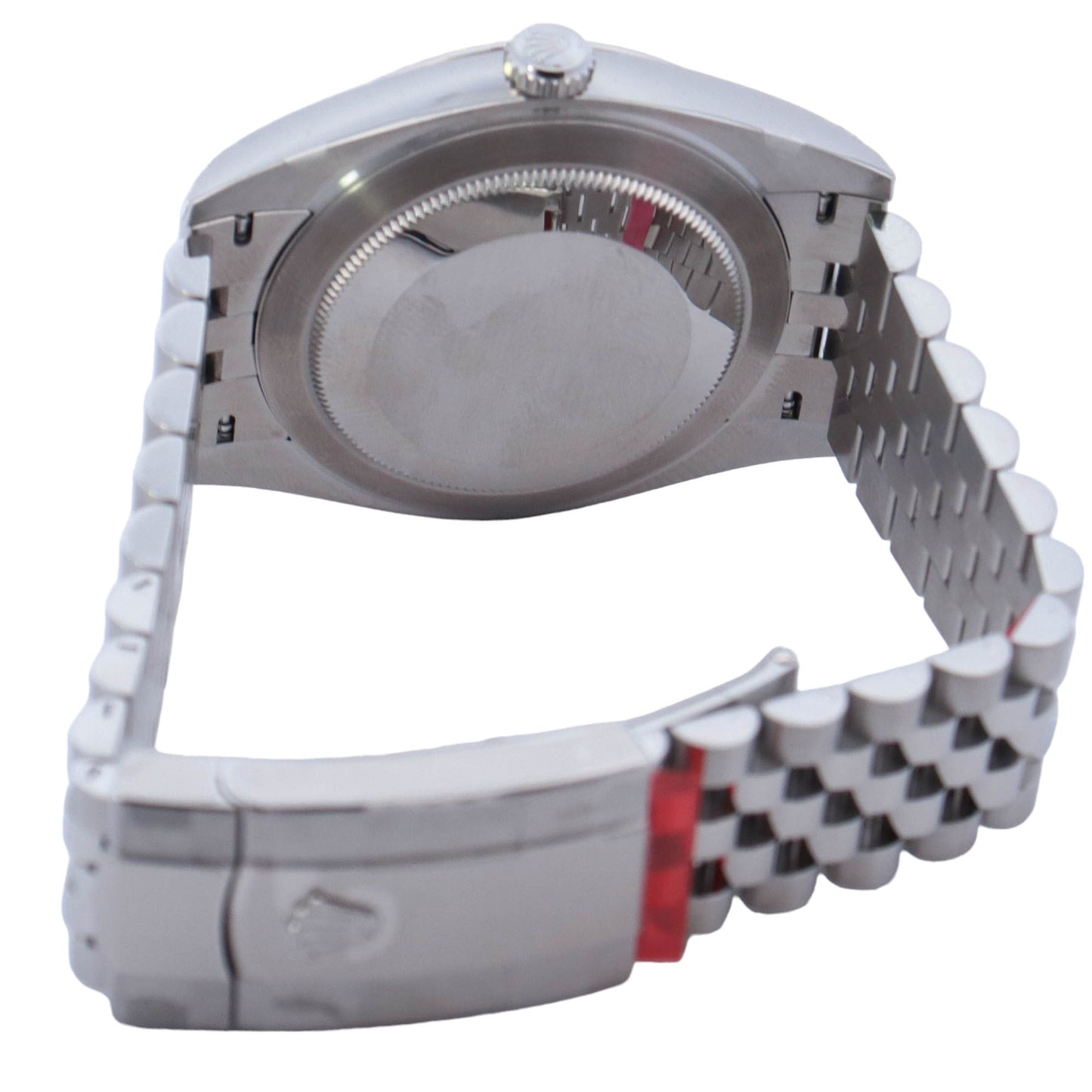 Rolex Datejust Stainless Steel 41mm White Roman Dial Watch Reference# 126334 - Happy Jewelers Fine Jewelry Lifetime Warranty