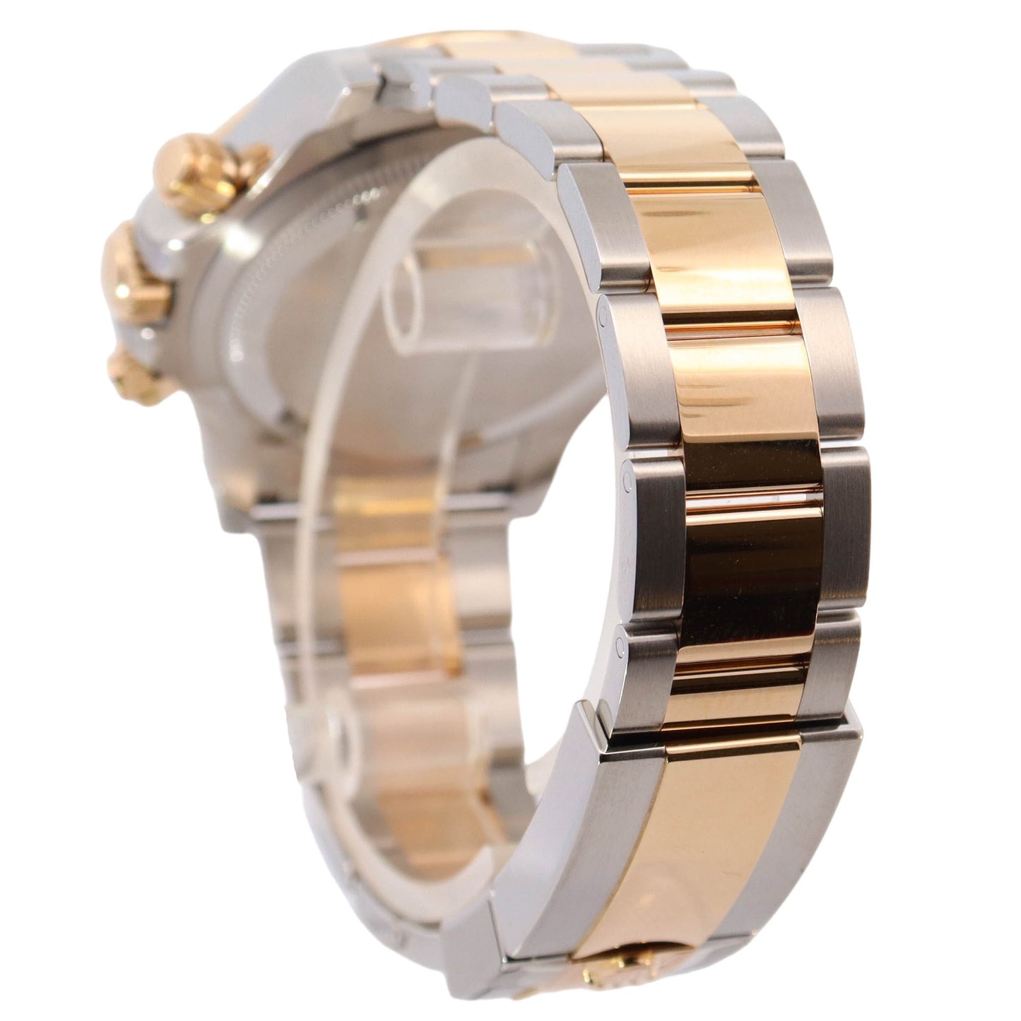 Rolex Daytona Two-Tone Stainless Steel & Yellow Gold 40mm Black Stick Dial Watch Reference# 126503 - Happy Jewelers Fine Jewelry Lifetime Warranty