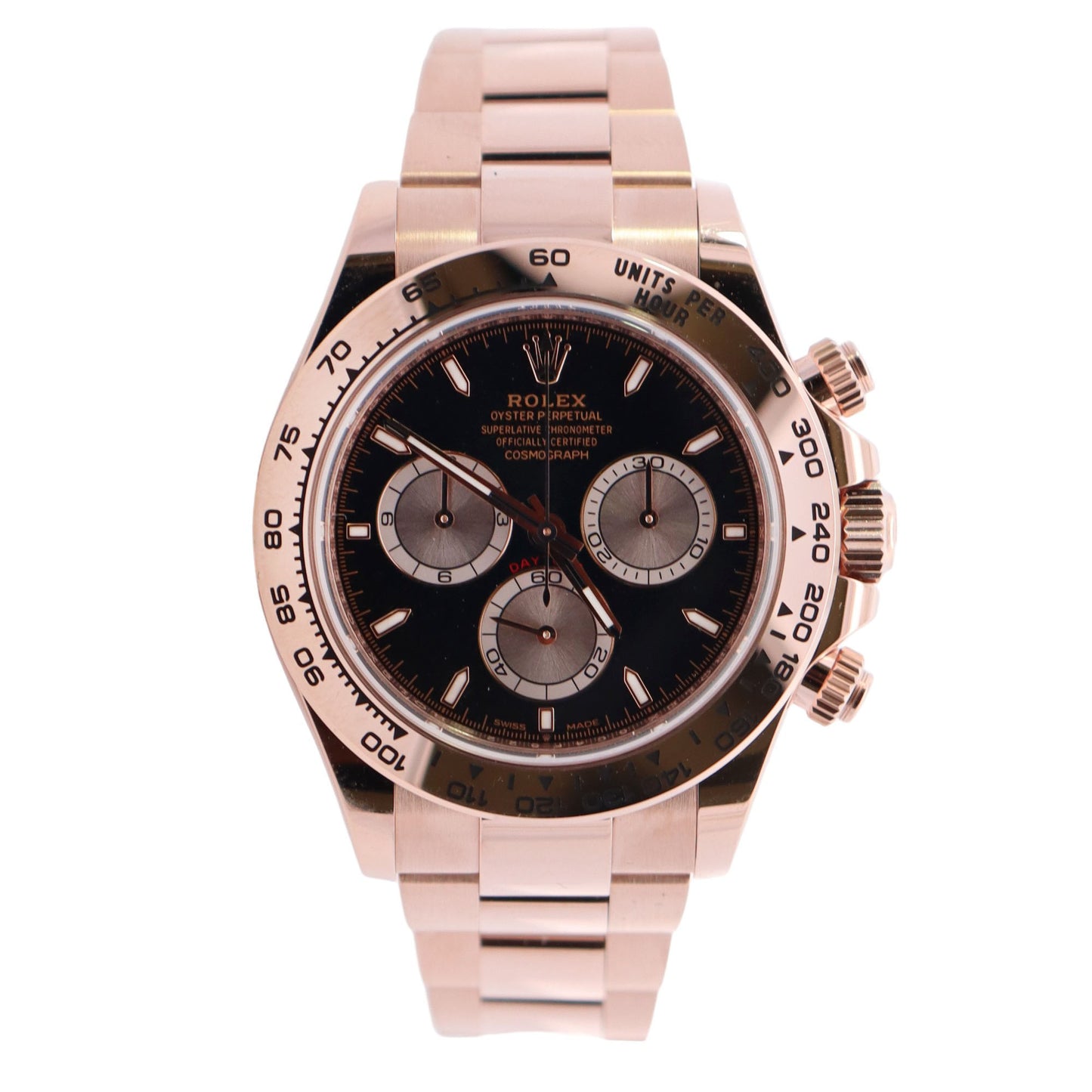 Rolex Daytona 40mm Black Dial Watch Ref# 126505