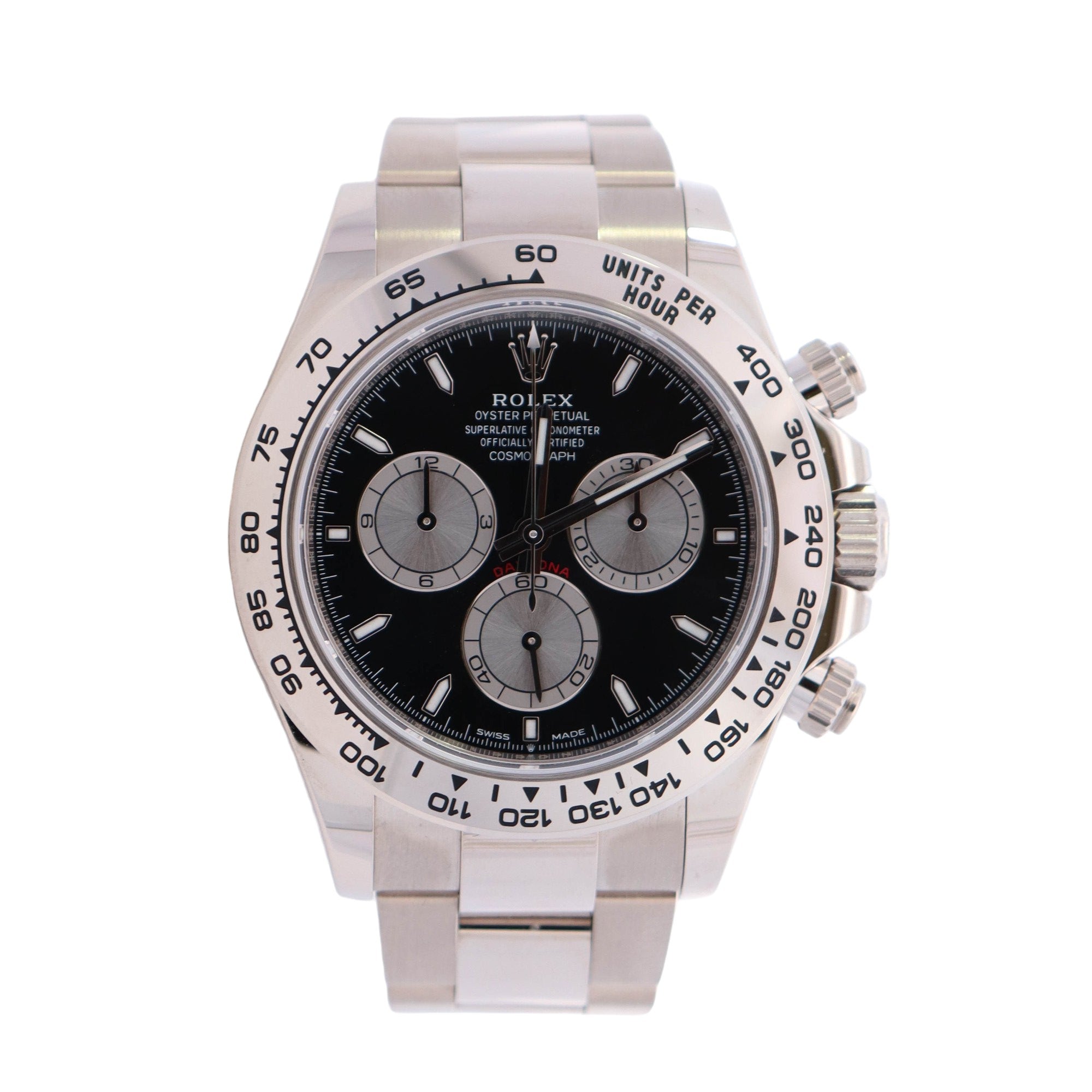 Rolex Daytona 40mm Black Dial Watch Ref# 126509 - Happy Jewelers Fine Jewelry Lifetime Warranty