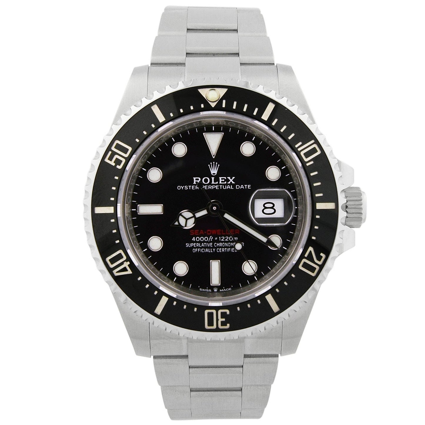 Rolex Sea Dweller "50th Anniversary" Steel 43mm Black Dot Dial Watch Reference# 126600 - Happy Jewelers Fine Jewelry Lifetime Warranty