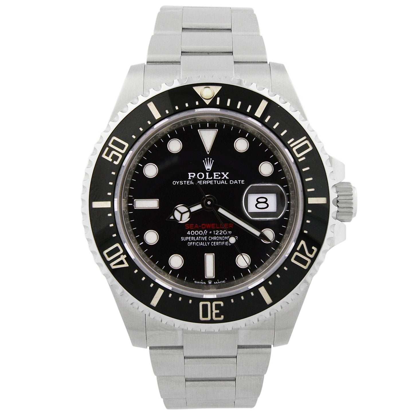 Rolex Sea Dweller "50th Anniversary" Stainless Steel 43mm Black Dot Dial Watch Reference# 126600 - Happy Jewelers Fine Jewelry Lifetime Warranty