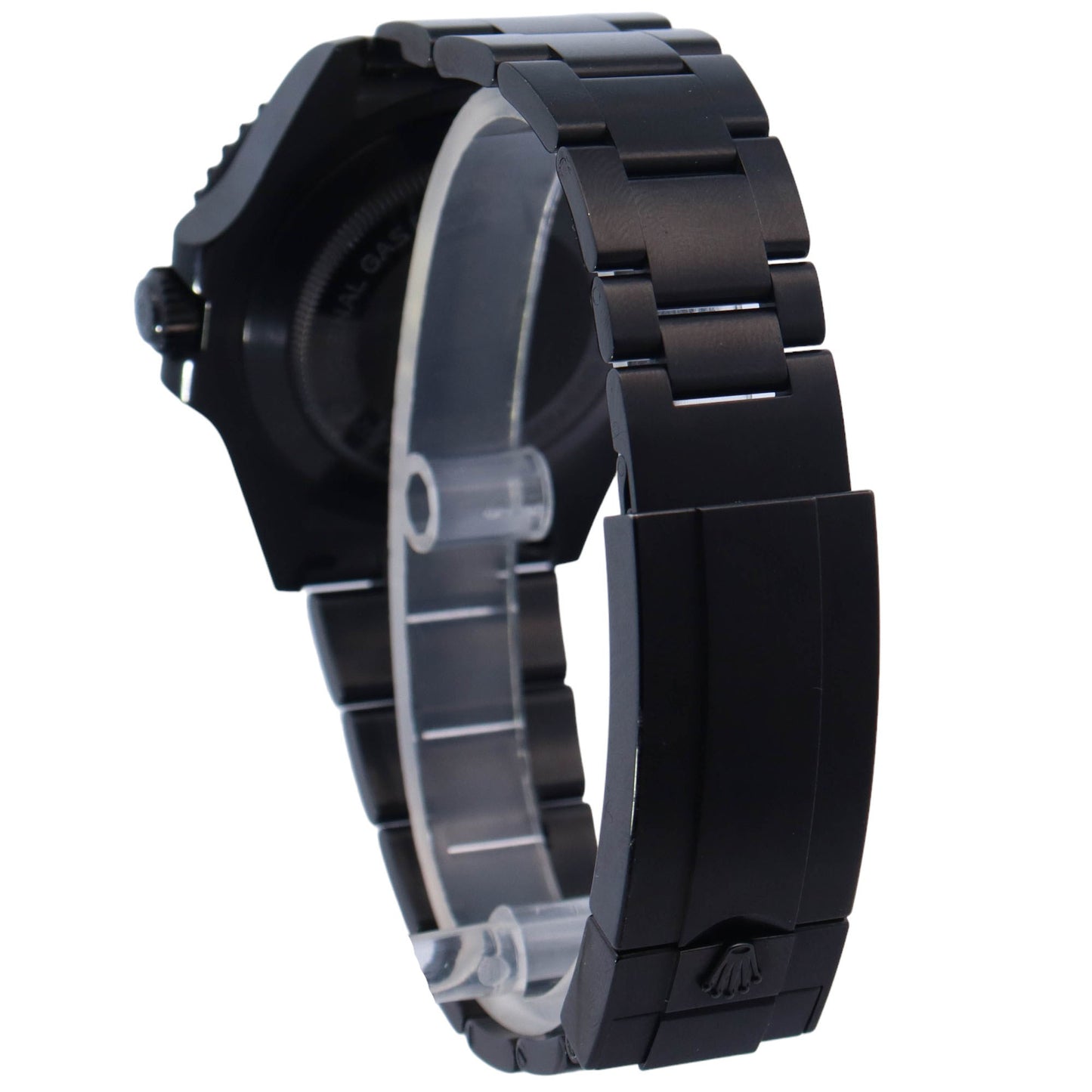 Rolex Sea Dweller Custom PVD 44mm Black Dot Dial Watch Reference# 126600 - Happy Jewelers Fine Jewelry Lifetime Warranty