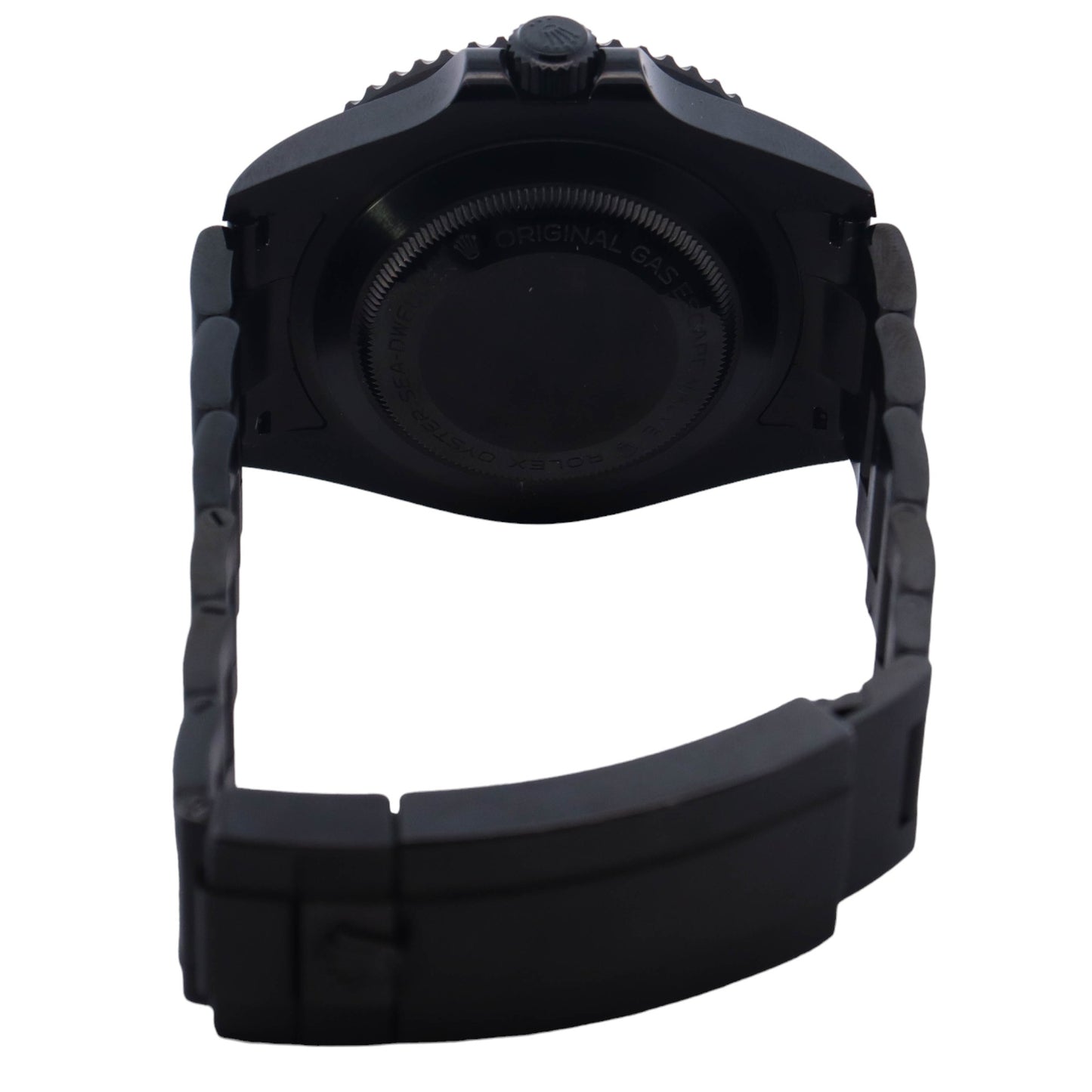 Rolex Sea Dweller Custom PVD 44mm Black Dot Dial Watch Reference# 126600 - Happy Jewelers Fine Jewelry Lifetime Warranty