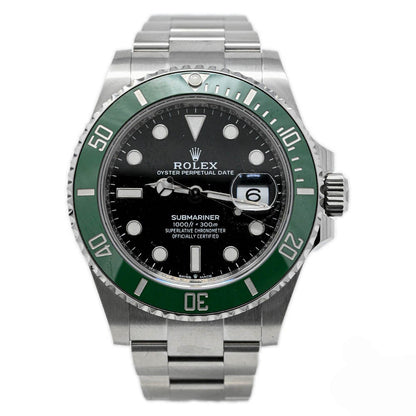 Rolex Submariner 41mm Black Dial Watch Ref# 126610LV - Happy Jewelers Fine Jewelry Lifetime Warranty