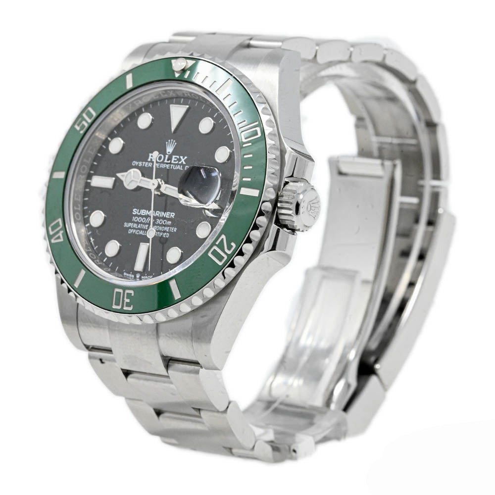 Rolex Submariner "Starbucks" Stainless Steel 41mm Black Dot Dial Watch Reference#: 126610LV - Happy Jewelers Fine Jewelry Lifetime Warranty