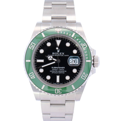Rolex Submariner 41mm Black Dial Watch Ref# 126610LV - Happy Jewelers Fine Jewelry Lifetime Warranty